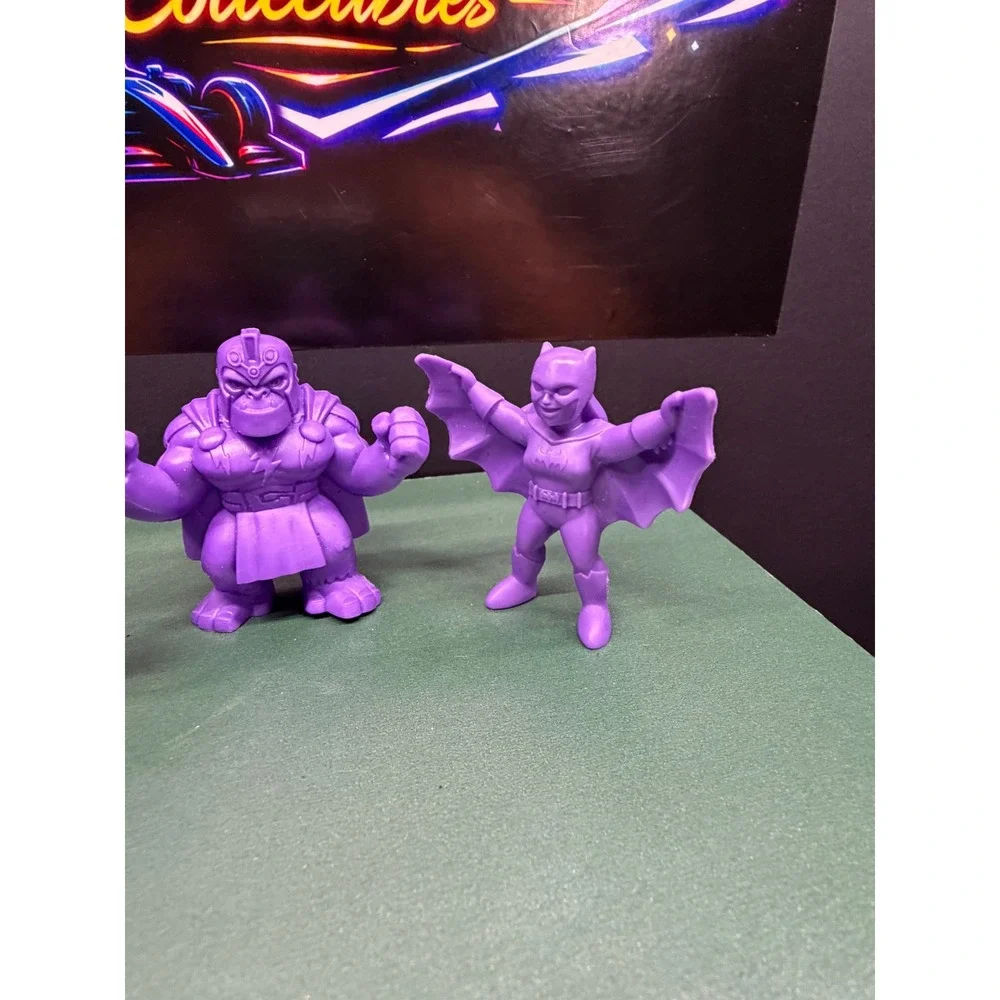 DC Comics Wendys Kids Meal Purple Figures Flash Gorilla Grodd Batgirl Set 3
